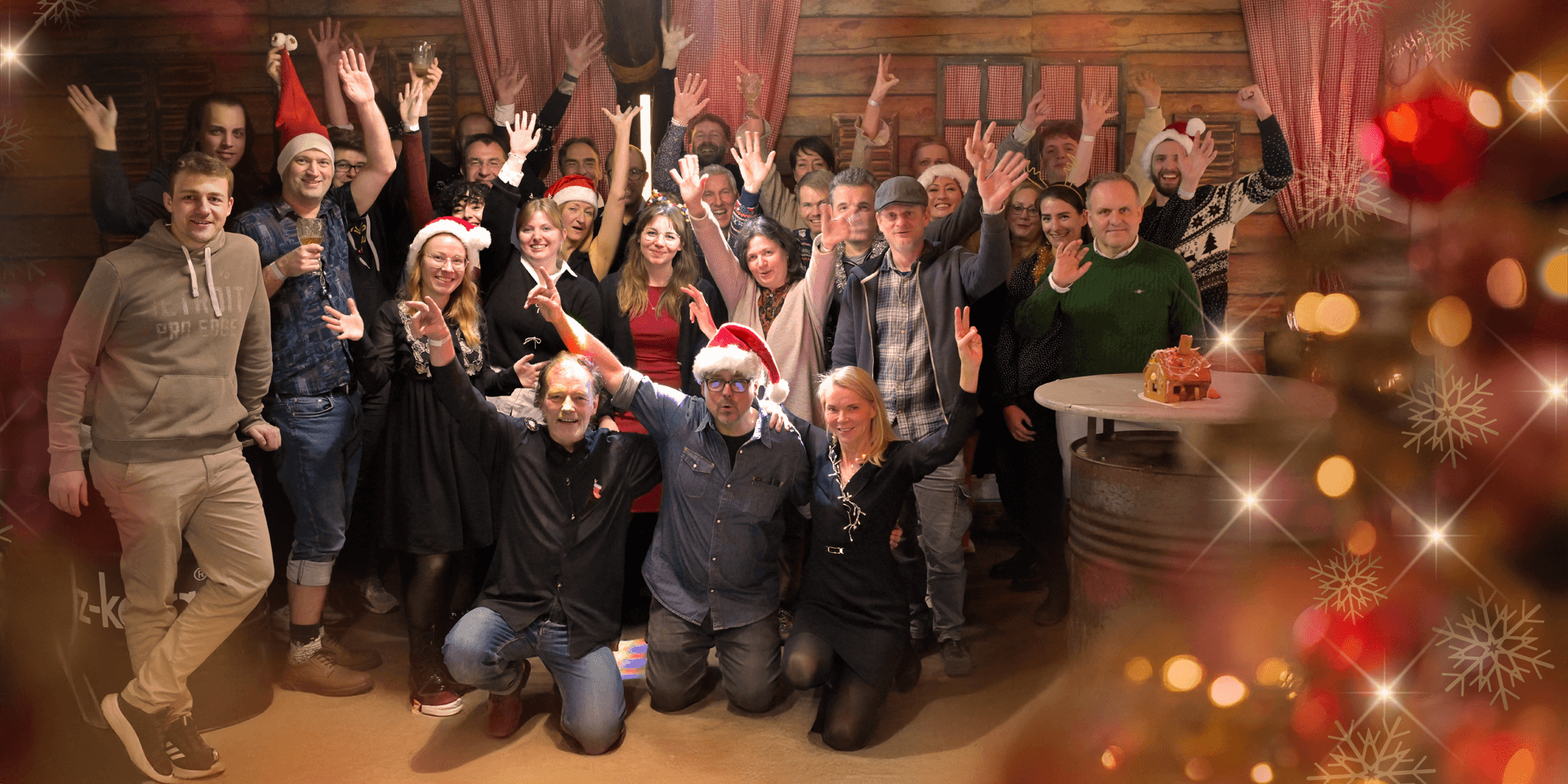 Weihnachtskarte 2025 - Gruppenfoto