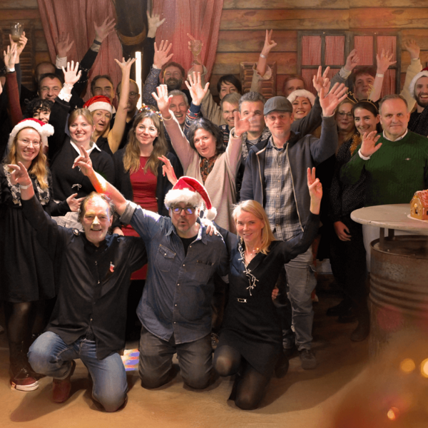 Weihnachtskarte 2025 - Gruppenfoto